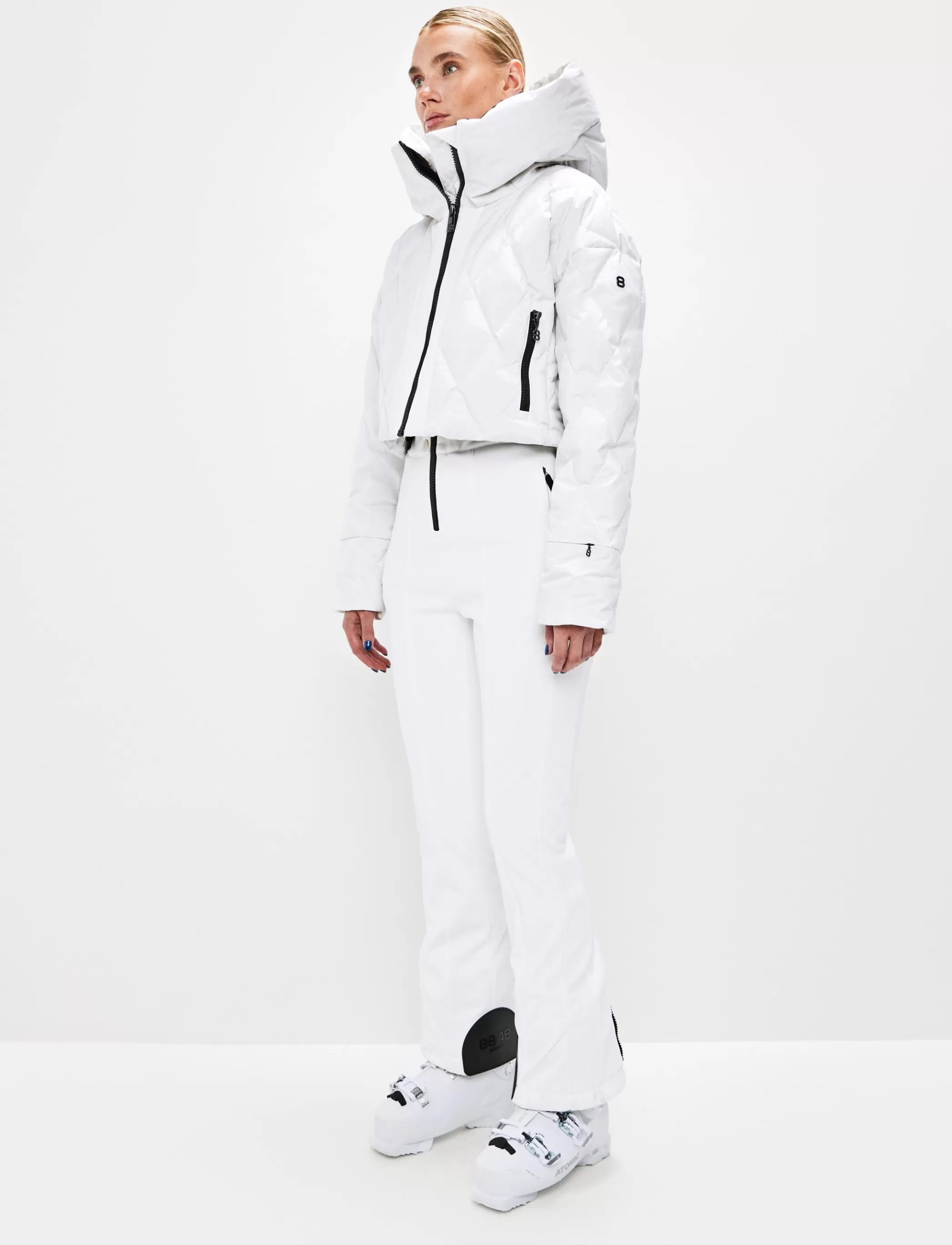 Outlet Amina W Ski Suit - Blanc Skidkläder