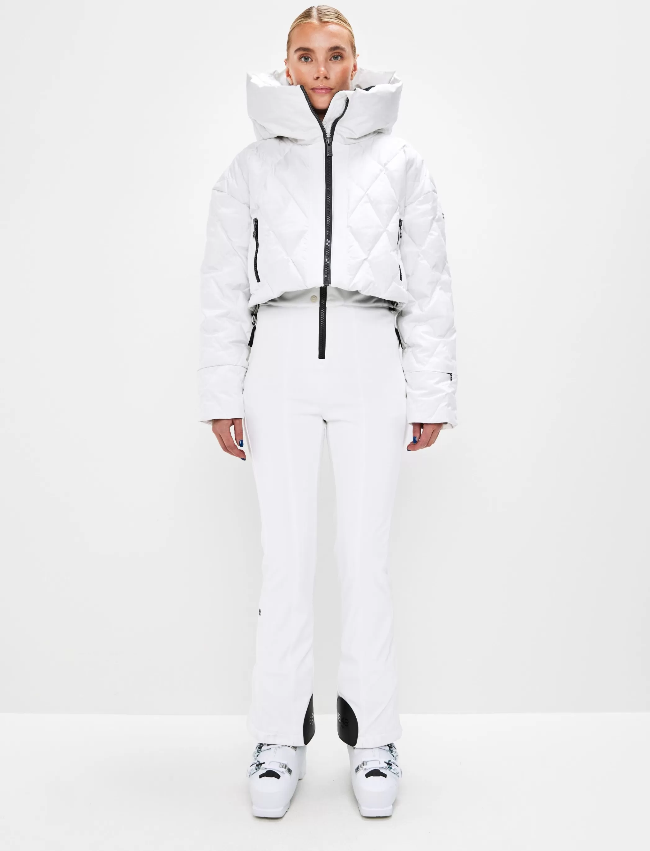 Outlet Amina W Ski Suit - Blanc Skidkläder