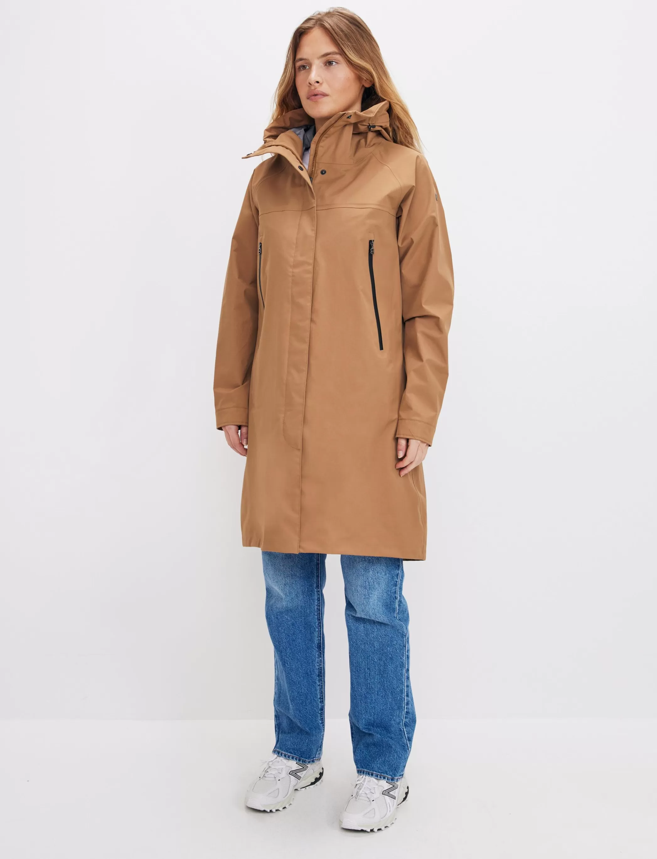 Cheap Angela 3L Coat - Camel Brown Klader