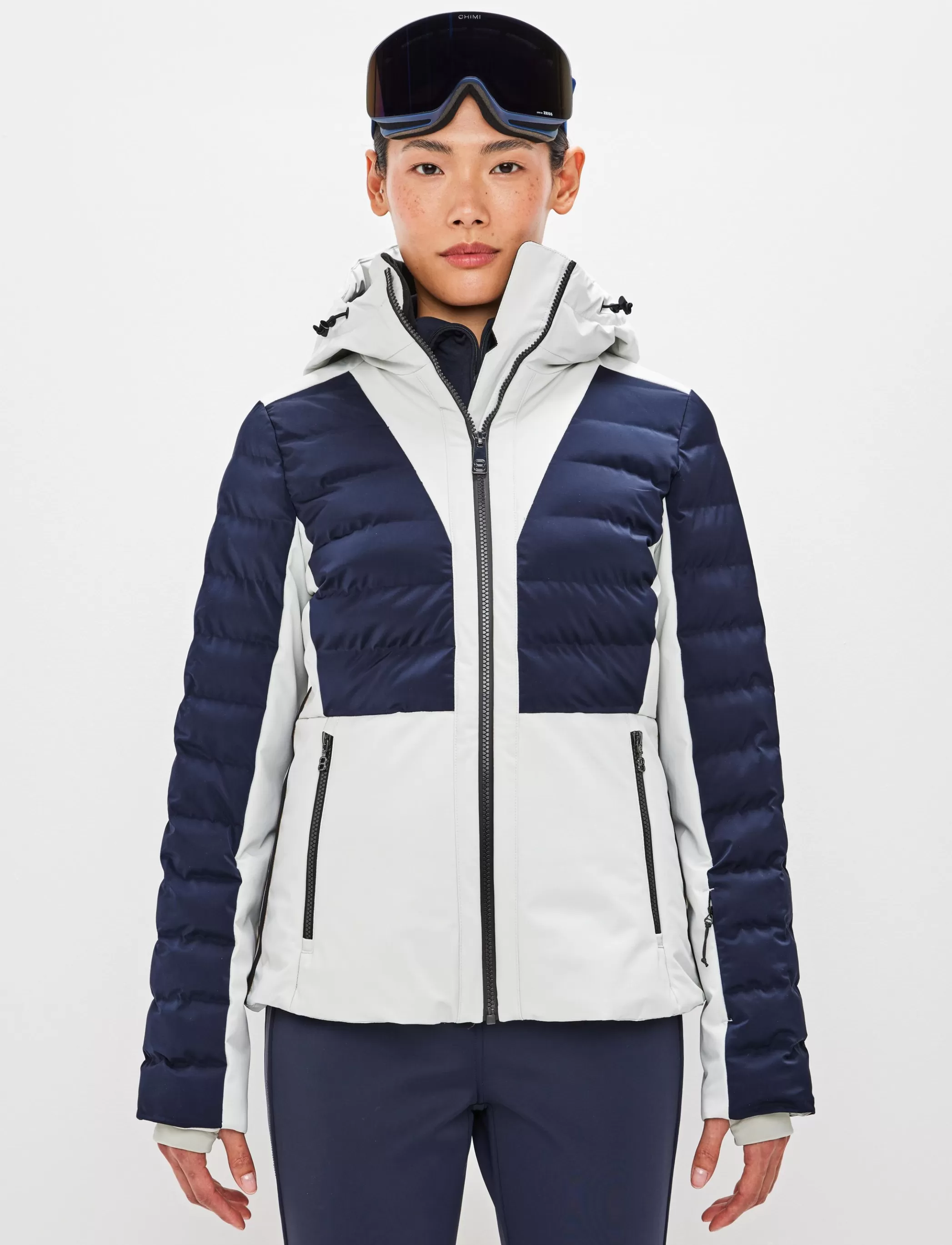 Discount Audrey W Ski Jacket - Fog Skidkläder