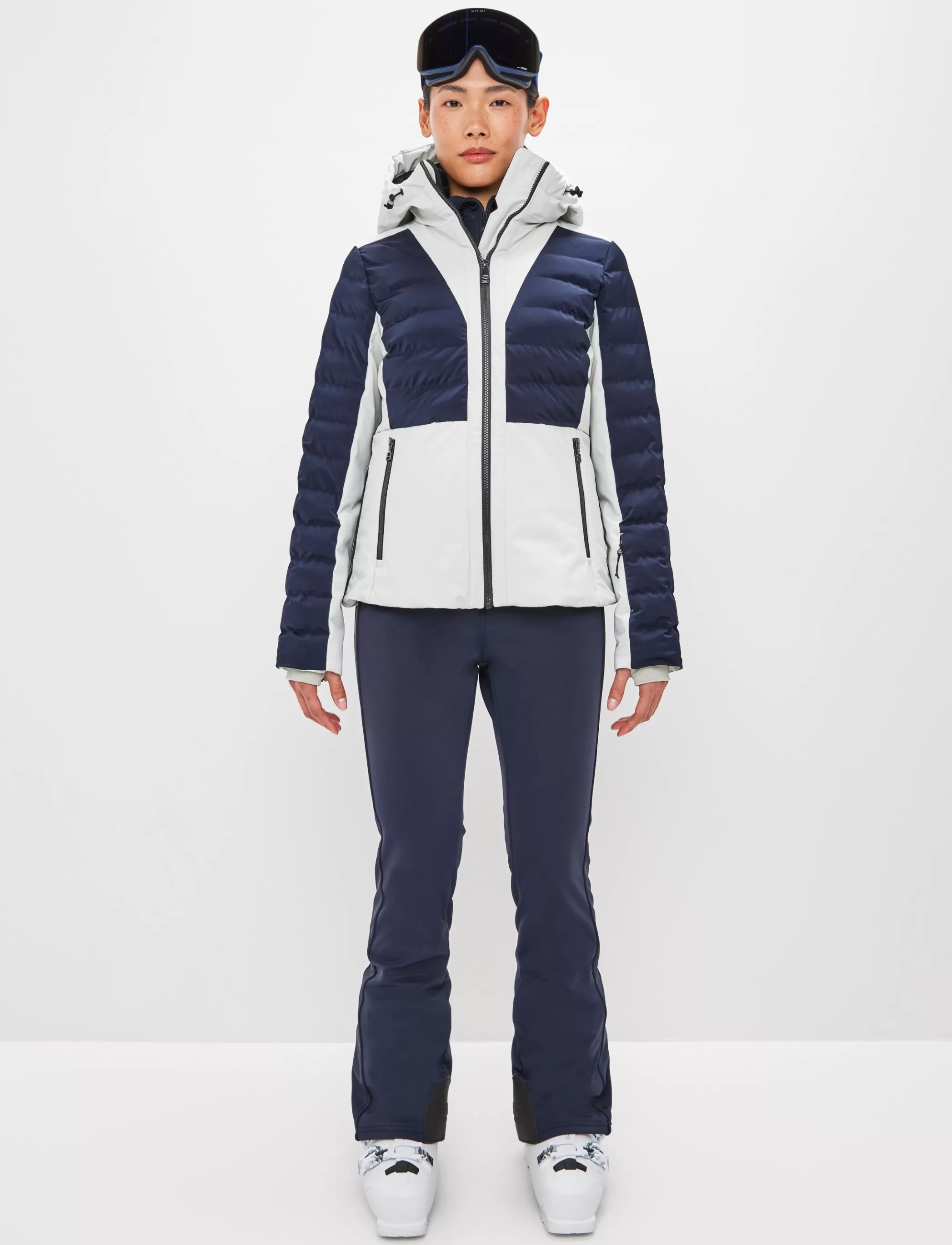 Discount Audrey W Ski Jacket - Fog Skidkläder