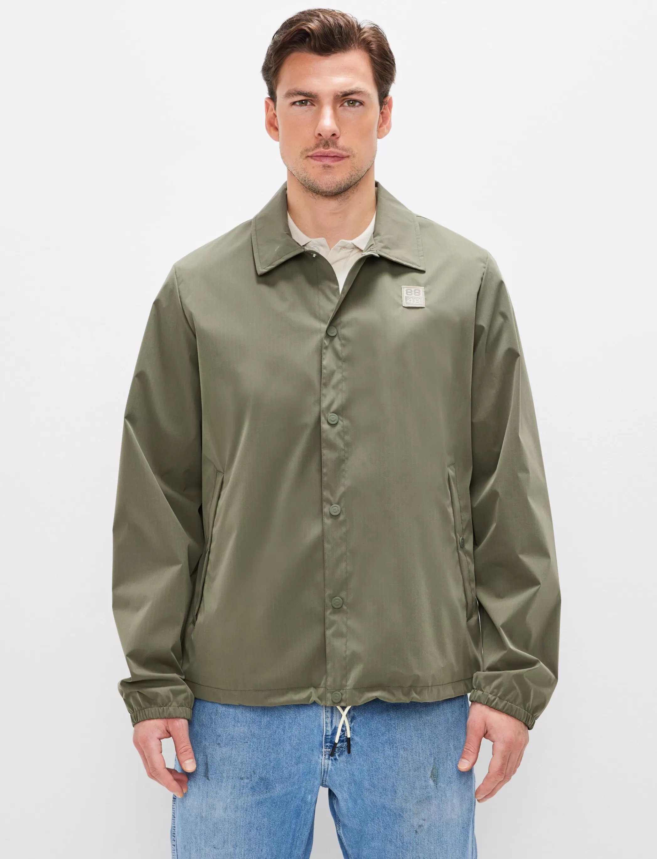 Online Coach Jacket - Army Green Klader