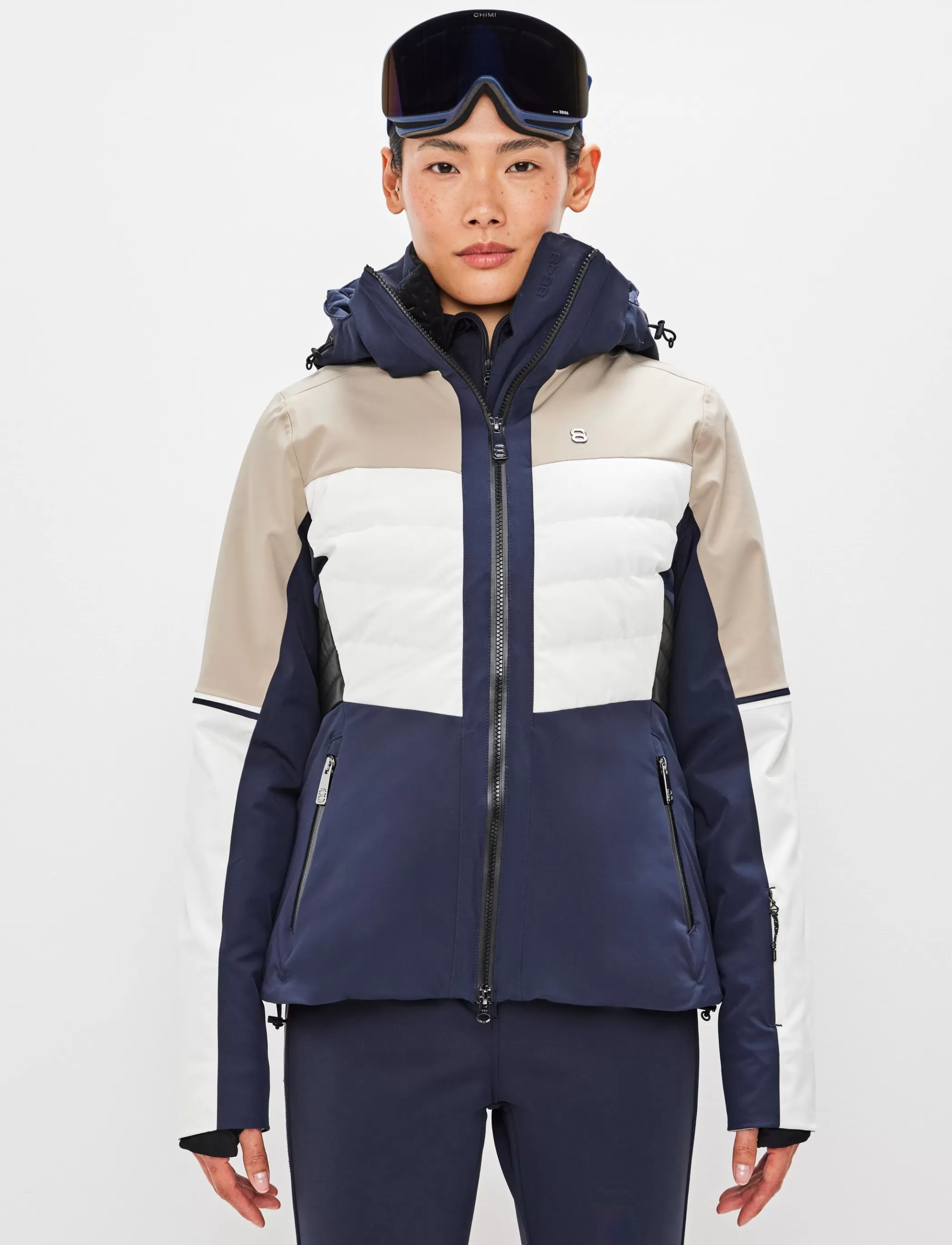Outlet Hazel W Ski Jacket - Navy Klader