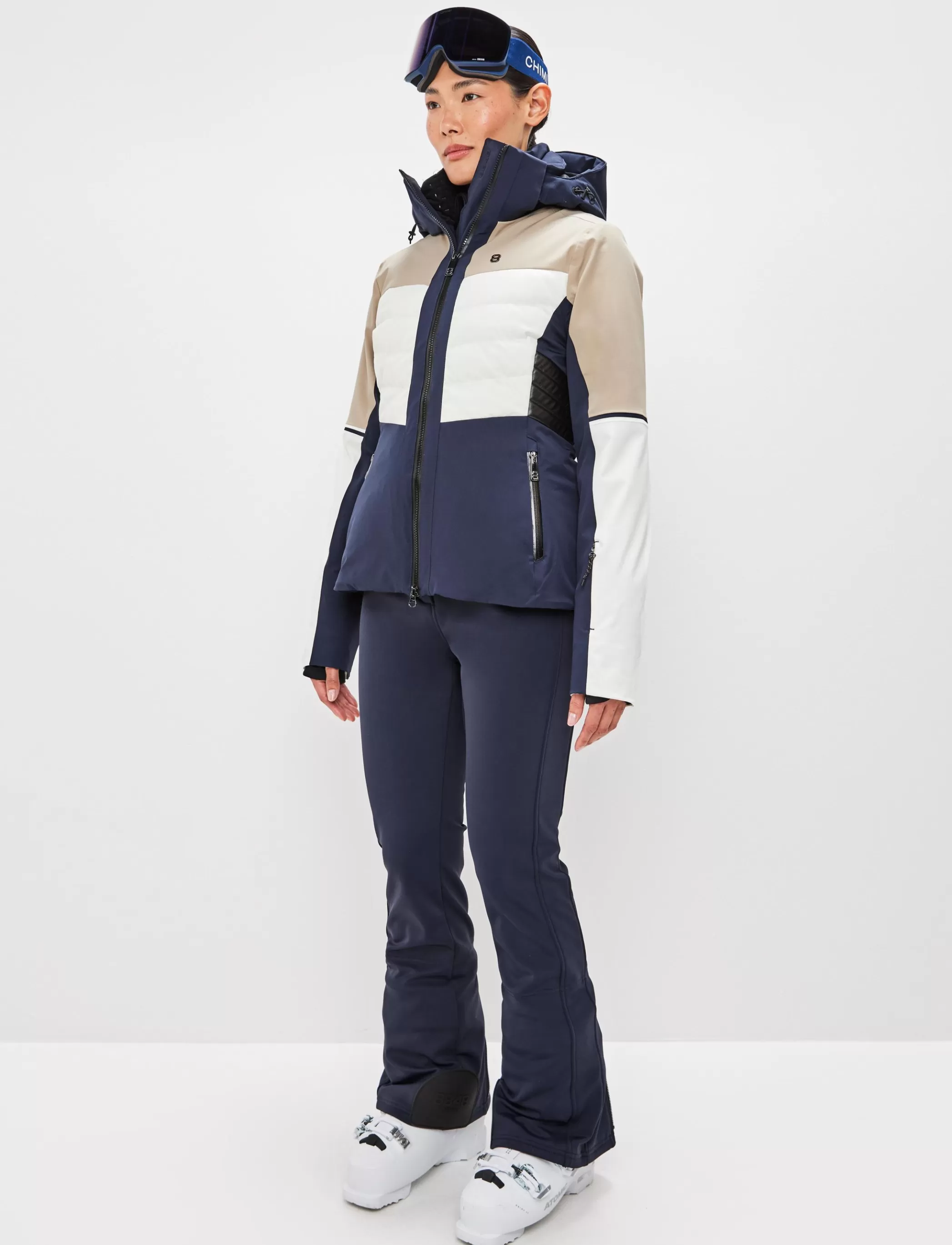 Outlet Hazel W Ski Jacket - Navy Klader