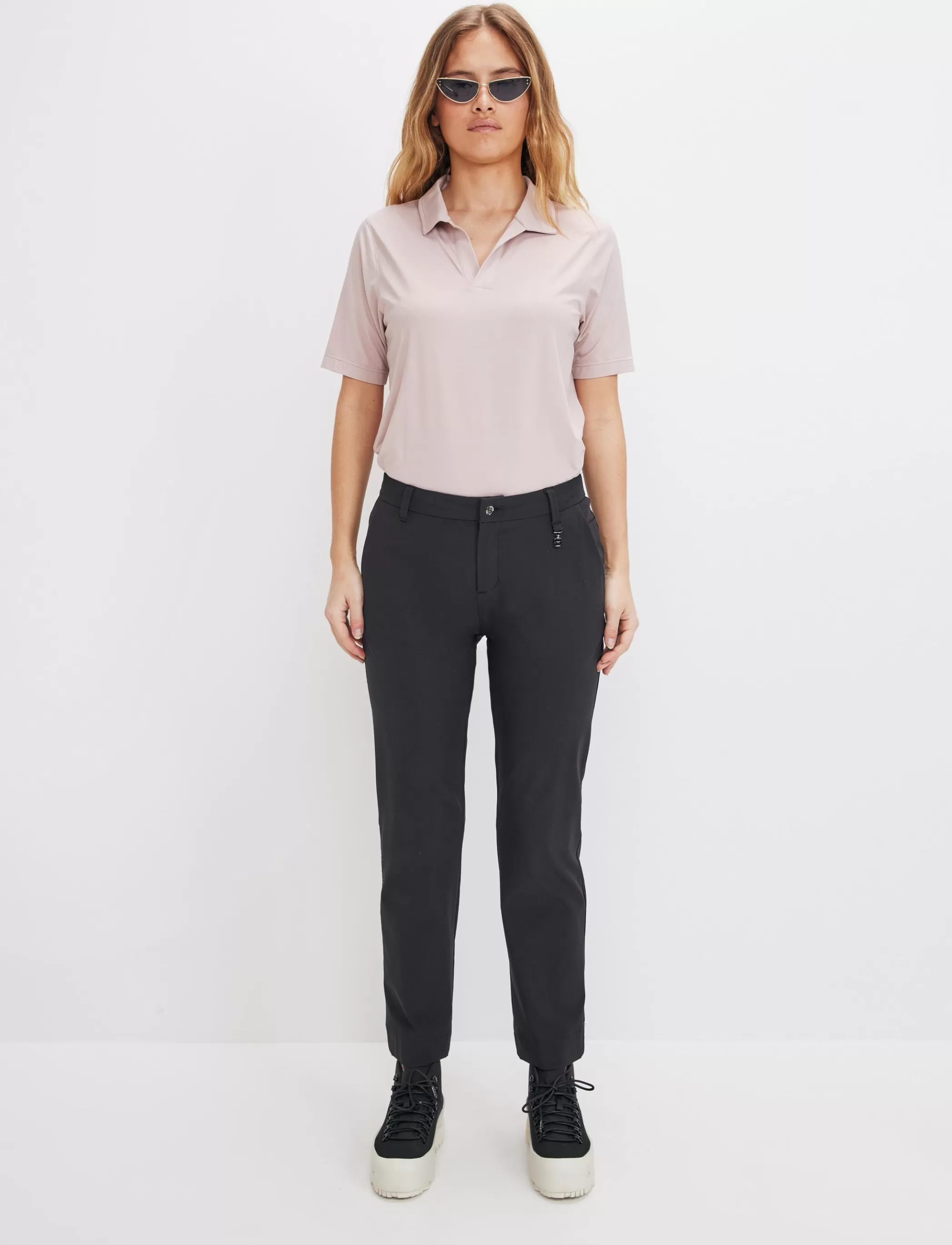 Outlet Juliette W Tech Pant - Black Klader