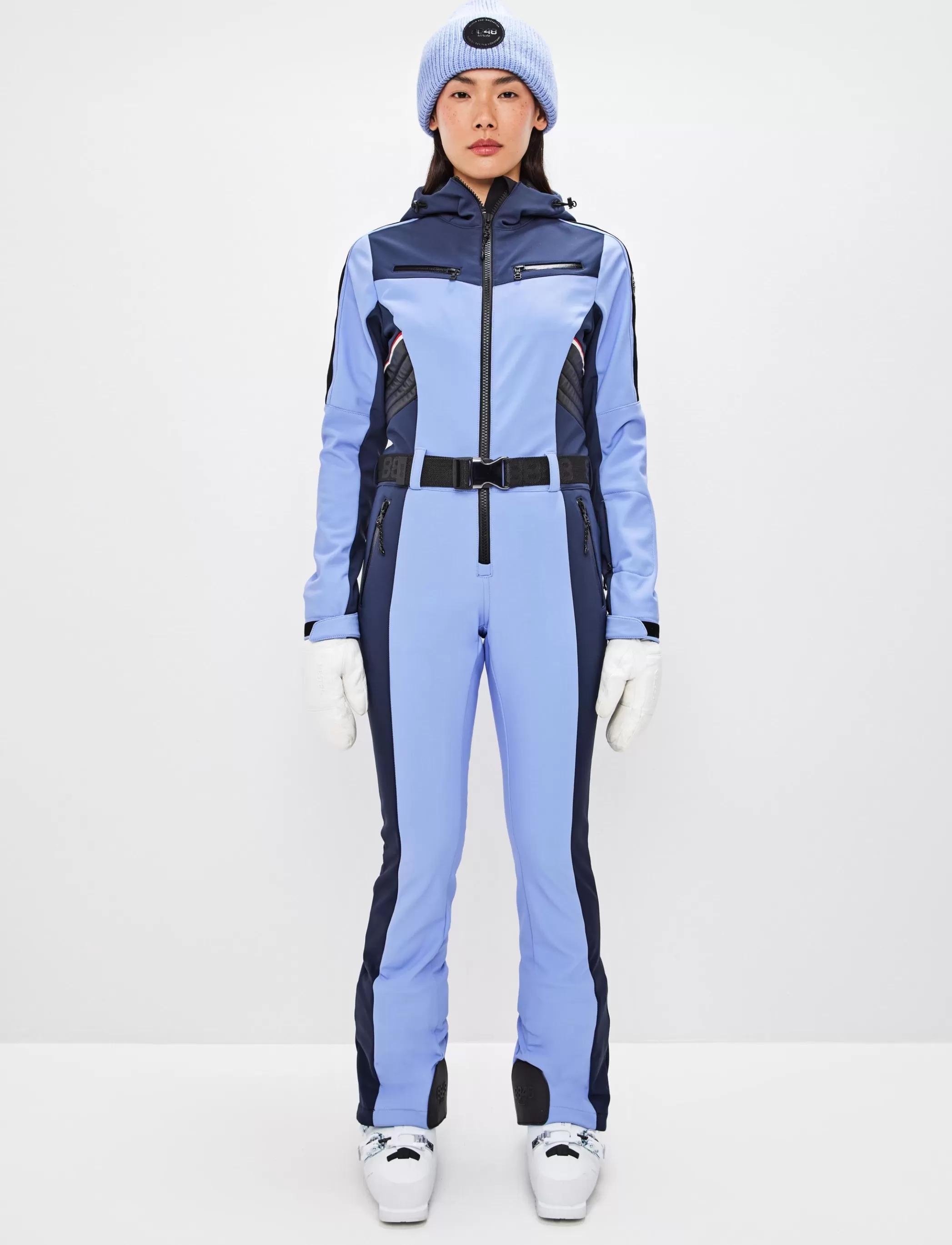 Sale Lara W Ski Suit - Hortensia/Navy Skidkläder