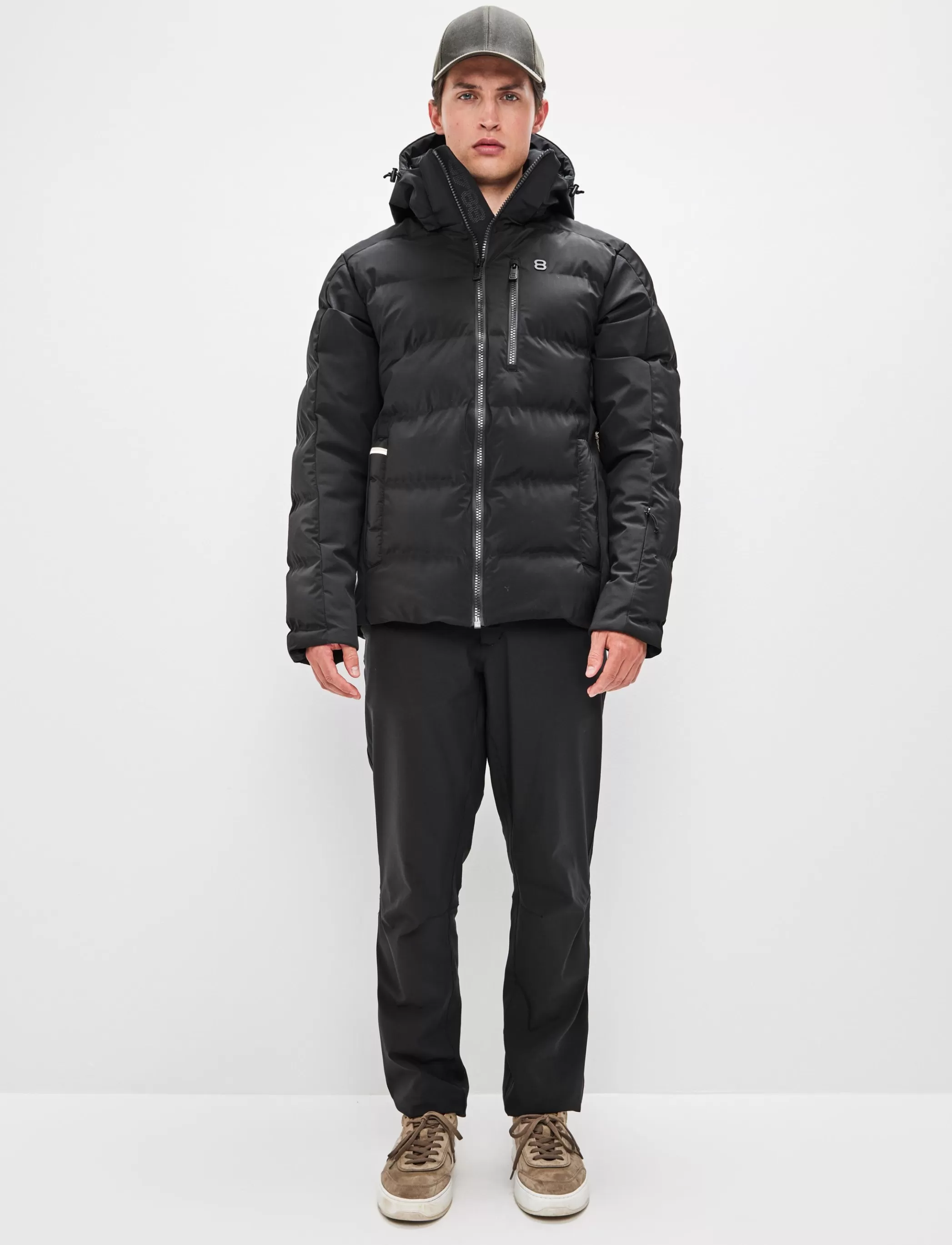 Cheap Malik Ski Jacket - Black Klader