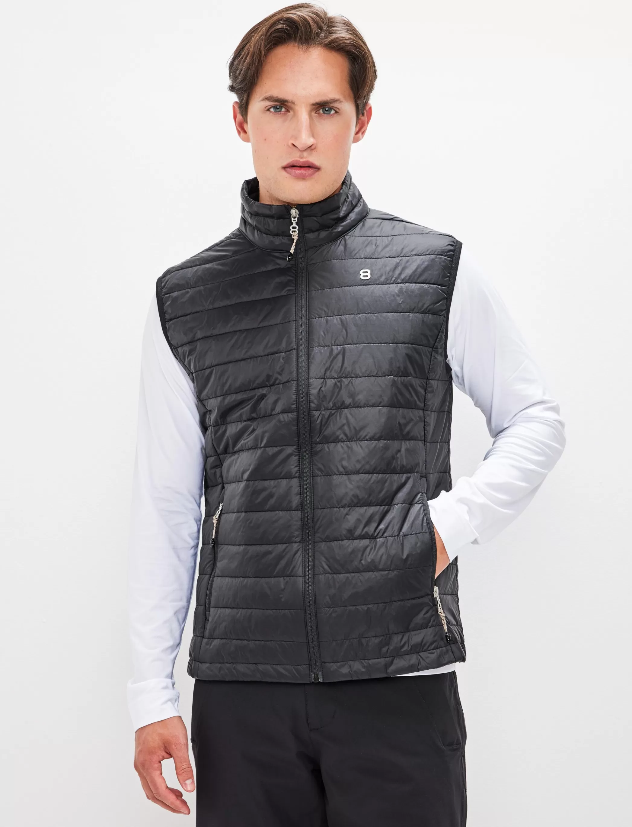 Sale Nova 2.0 Hybrid Vest - Black Skidkläder
