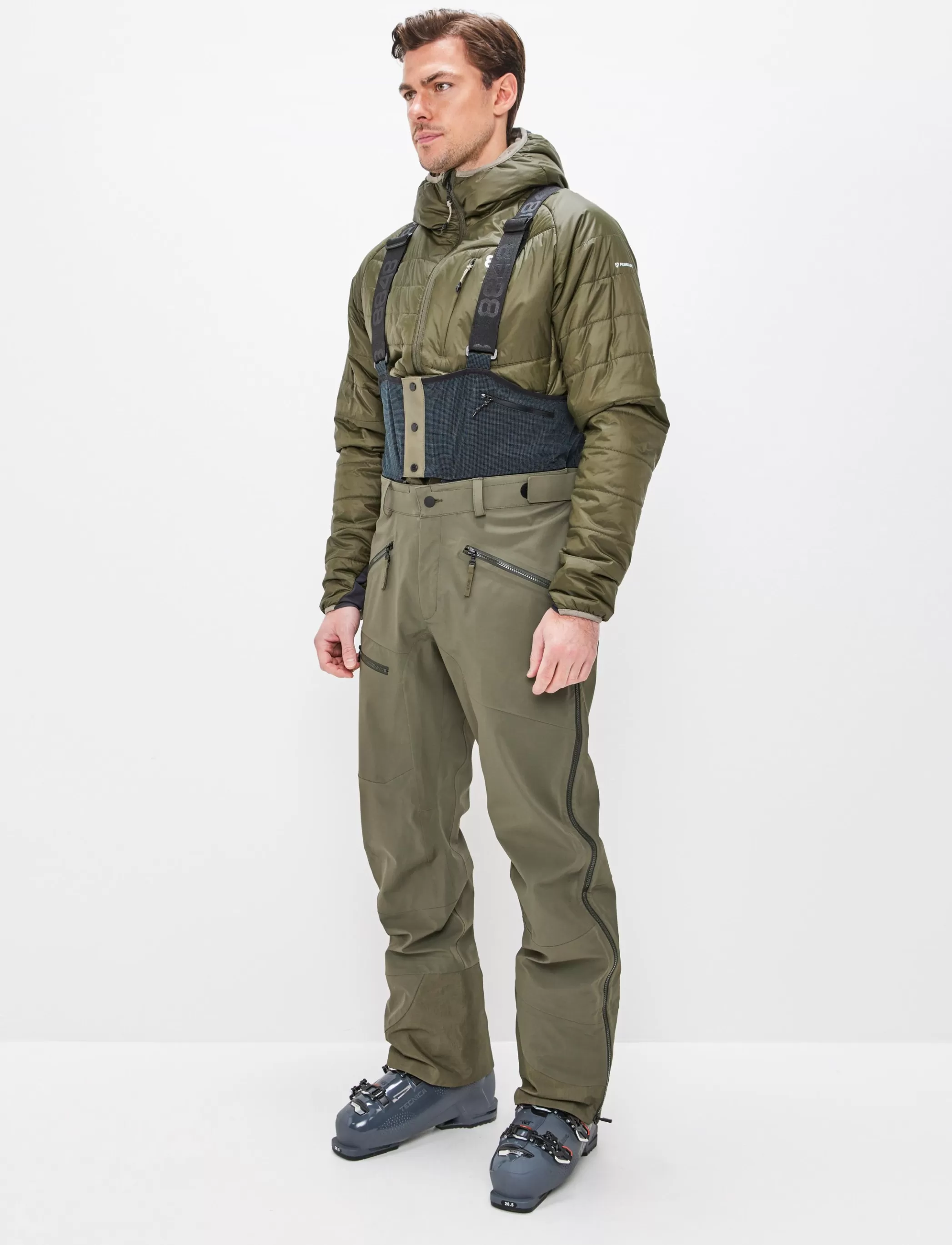 Cheap Rappsy Shell Pants - Army Green Klader